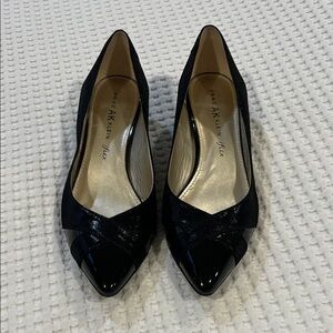 Anne Klein Black Patent Heels